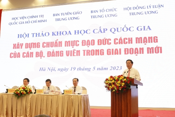 Hiển thị chi tiết cho Những điểm cốt lõi trong Quy định 144-QĐ/TW về chuẩn mực đạo đức cách mạng của cán bộ, đảng viên trong giai đoạn mới Hình ảnh cho bài viết Những điểm cốt lõi trong Quy định 144-QĐ/TW về chuẩn mực đạo đức cách mạng của cán bộ, đảng viên trong giai đoạn mới