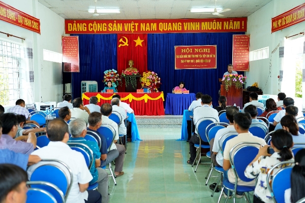 Hiển thị chi tiết cho Đoàn Đại biểu Quốc hội tỉnh tiếp xúc cử tri tại huyện Đồng Xuân và huyện Tuy An Hình ảnh cho bài viết Đoàn Đại biểu Quốc hội tỉnh tiếp xúc cử tri tại huyện Đồng Xuân và huyện Tuy An