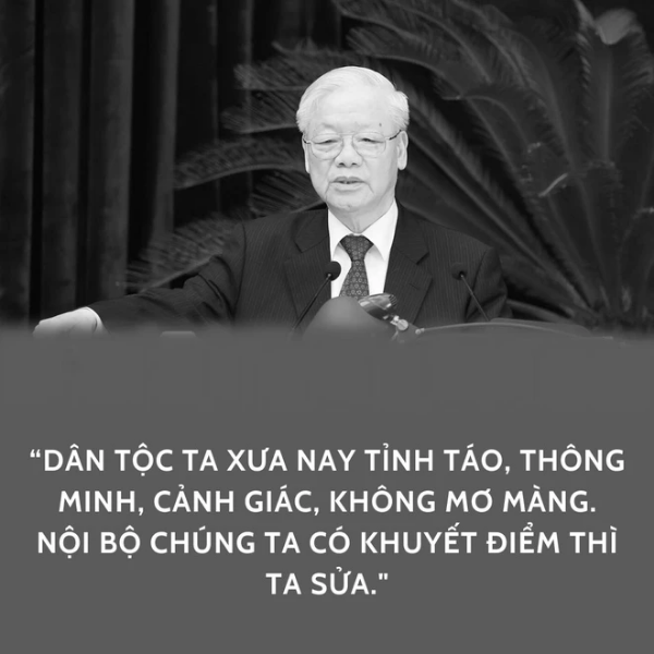 Hiển thị chi tiết cho Những câu nói thấm thía của Tổng Bí thư Nguyễn Phú Trọng Hình ảnh cho bài viết Những câu nói thấm thía của Tổng Bí thư Nguyễn Phú Trọng