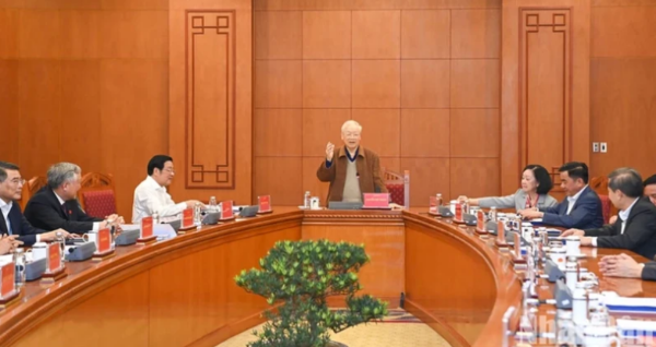 Hiển thị chi tiết cho Quán triệt sâu sắc tư tưởng, quan điểm của đồng chí Tổng Bí thư Nguyễn Phú Trọng, tiếp tục đẩy mạnh phòng chống tham nhũng, tiêu cực, góp phần xây dựng Đảng và Nhà nước ta ngày càng trong sạch, vững mạnh Hình ảnh cho bài viết Quán triệt sâu sắc tư tưởng, quan điểm của đồng chí Tổng Bí thư Nguyễn Phú Trọng, tiếp tục đẩy mạnh phòng chống tham nhũng, tiêu cực, góp phần xây dựng Đảng và Nhà nước ta ngày càng trong sạch, vững mạnh