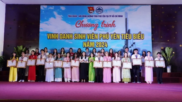 Hình ảnh cho bài viết Vinh danh 455 Sinh viên Phú Yên tiêu biểu năm 2024