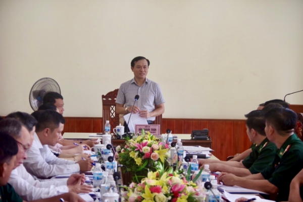 Hiển thị chi tiết cho Đoàn giám sát số 04 làm việc với Ban Thường vụ Đảng ủy Bộ đội Biên phòng tỉnh Hình ảnh cho bài viết Đoàn giám sát số 04 làm việc với Ban Thường vụ Đảng ủy Bộ đội Biên phòng tỉnh