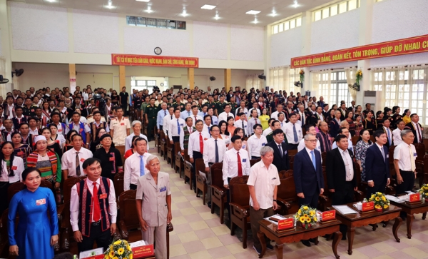 Hình ảnh cho bài viết Các dân tộc tiếp tục phát huy sức mạnh đoàn kết, đẩy mạnh công cuộc phát triển tỉnh nhà