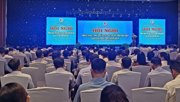 Hình ảnh cho bài viết Phú Yên khẩn trương xây dựng các văn bản quy phạm pháp luật triển khai Luật Đất đai năm 2024 