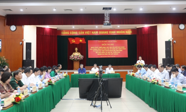 Hiển thị chi tiết cho Kỷ niệm 94 năm Ngày truyền thống Ngành Tổ chức xây dựng Đảng (14/10/1930 - 14/10/2024): Tiếp nối truyền thống tự hào Hình ảnh cho bài viết Kỷ niệm 94 năm Ngày truyền thống Ngành Tổ chức xây dựng Đảng (14/10/1930 - 14/10/2024): Tiếp nối truyền thống tự hào