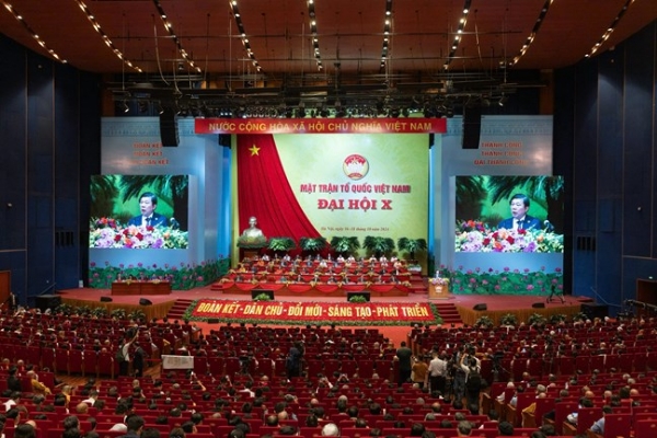 Hình ảnh cho bài viết Khai mạc trọng thể Đại hội Đại biểu toàn quốc Mặt trận Tổ quốc Việt Nam lần thứ X