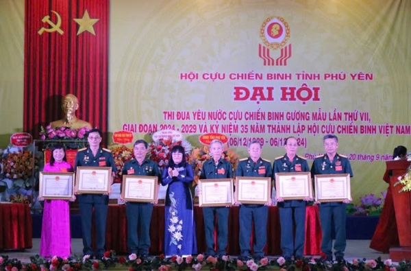 Hình ảnh cho bài viết Phú Yên: Kết quả 20 năm thực hiện Nghị quyết số 09-NQ/TW về công tác cựu chiến binh trong giai đoạn cách mạng mới