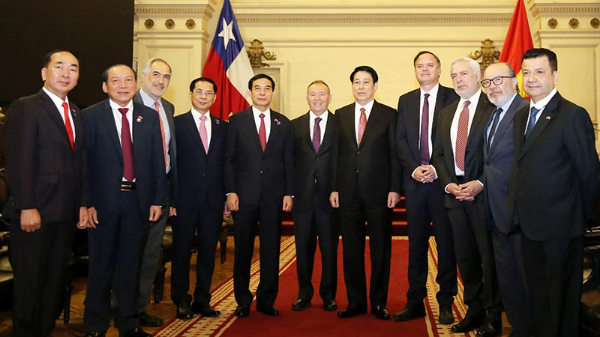 Hình ảnh cho bài viết Tuyên bố chung Việt Nam-Chile