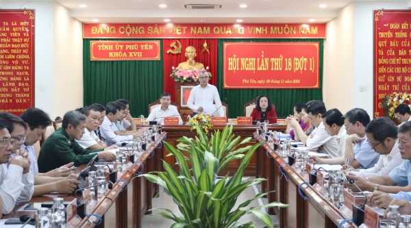 Hình ảnh cho bài viết Hội nghị Tỉnh ủy lần thứ 18