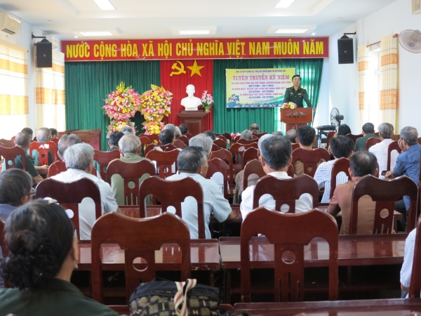 Hình ảnh cho bài viết Đông Hòa: Tuyên truyền kỷ niệm 60 năm Bến Vũng Rô tiếp nhận chuyến hàng đầu tiên và 80 năm Ngày thành lập QĐND Việt Nam