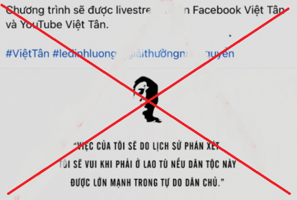 Hình ảnh cho bài viết Lại diễn tấu hài bình chọn "giải thưởng nhân quyền"