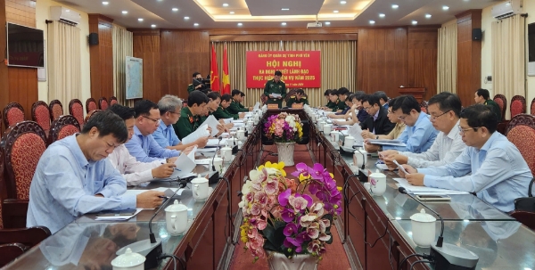Hình ảnh cho bài viết Đảng ủy Quân sự triển khai nhiệm vụ quốc phòng, quân sự và xây dựng Đảng năm 2025