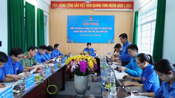 Hình ảnh cho bài viết Trung ương Đoàn thăm, làm việc với Tỉnh Đoàn Phú Yên và kiểm tra định kỳ công tác Đoàn và phong trào thanh thiếu nhi năm 2024