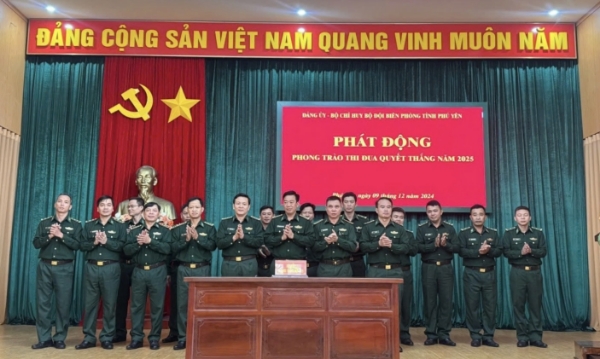 Hình ảnh cho bài viết BĐBP tỉnh Phú Yên tổ chức Hội nghị tổng kết công tác Biên phòng năm 2024