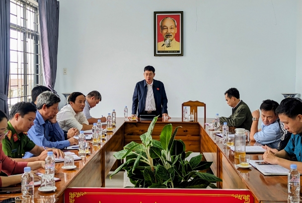 Hình ảnh cho bài viết Bí thư Thành ủy làm việc với Ban chấp hành Đảng bộ phường Phú Lâm về công tác chuẩn bị Đại hội Đảng bộ điểm cấp cơ sở