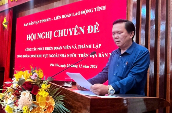 Hình ảnh cho bài viết Quyết tâm phát triển đoàn viên Công đoàn trong năm 2025
