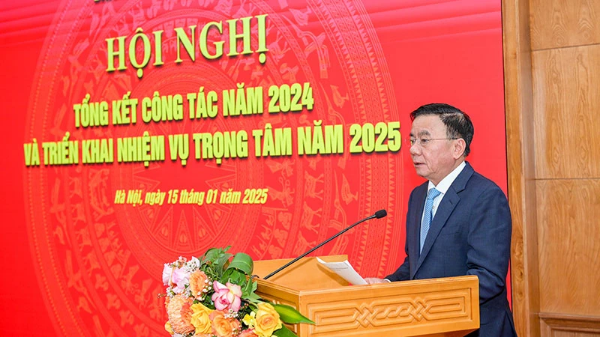 Hiển thị chi tiết cho Ban Chỉ đạo 35 Trung ương tổ chức Hội nghị tổng kết công tác năm 2024, triển khai nhiệm vụ năm 2025 Hình ảnh cho bài viết Ban Chỉ đạo 35 Trung ương tổ chức Hội nghị tổng kết công tác năm 2024, triển khai nhiệm vụ năm 2025