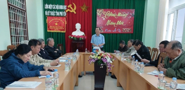 Hình ảnh cho bài viết Liên hiệp Hội Phú Yên: Thực hiện quy trình, thủ tục, kiện toàn, hợp nhất, giải thể hội khi thực hiện sắp xếp tinh gọn tổ chức Hội