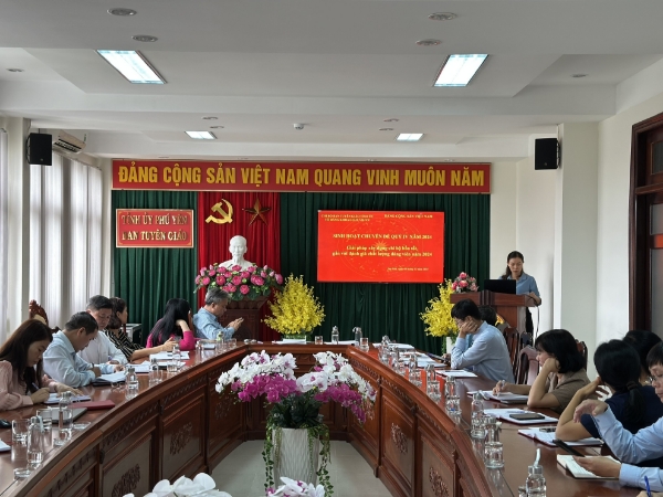 Hình ảnh cho bài viết Chi bộ Ban Tuyên giáo Tỉnh ủy thực hiện xây dựng “chi bộ bốn tốt”;  Một số giải pháp xây dựng chi bộ bốn tốt trong thời gian tới