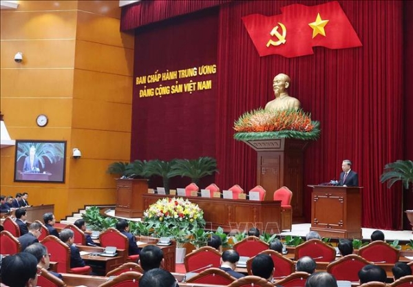 Hình ảnh cho bài viết Bế mạc Hội nghị Ban Chấp hành Trung ương Đảng khóa XIII