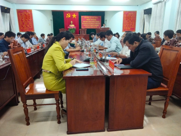 Hình ảnh cho bài viết Tây Hòa : Thông báo nhanh kết quả hội nghị Ban Chấp hành Trung ương Đảng khóa XIII, tháng 01/2025