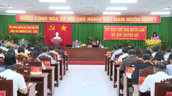 Hình ảnh cho bài viết Phú Yên: Tổ chức thành công kỳ họp thứ 25 (kỳ họp chuyên đề)