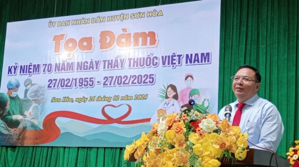 Hình ảnh cho bài viết Huyện Sơn Hòa tọa đàm kỷ niệm 70 năm Ngày Thầy thuốc Việt Nam