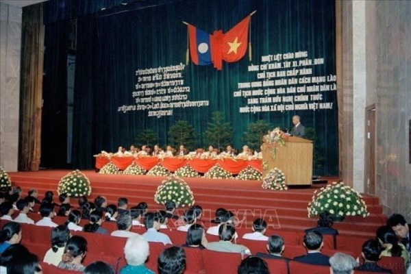 Hình ảnh cho bài viết Người dày công vun đắp cầu nối hữu nghị, đoàn kết Việt-Lào