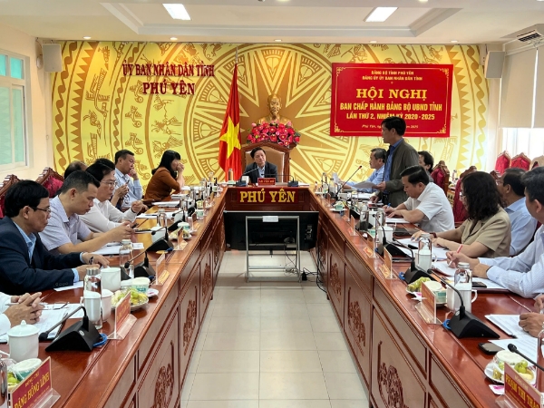 Hình ảnh cho bài viết Hội nghị Ban Chấp hành Đảng bộ UBND tỉnh lần thứ 2, nhiệm kỳ 2020 - 2025