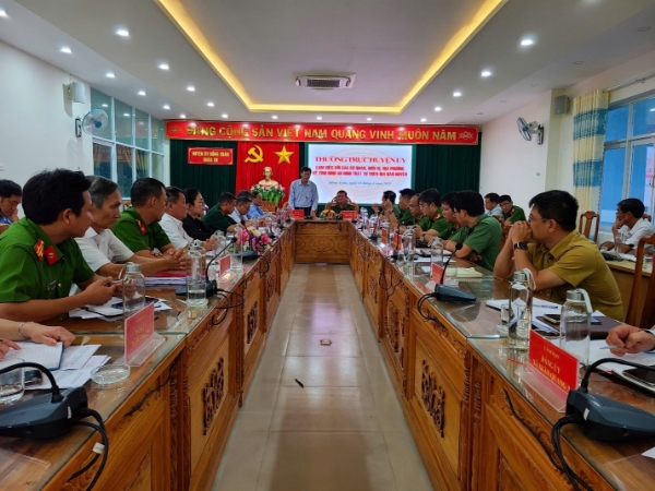 Hình ảnh cho bài viết Đồng Xuân chủ động nắm bắt tình hình ANTT trên địa bàn huyện