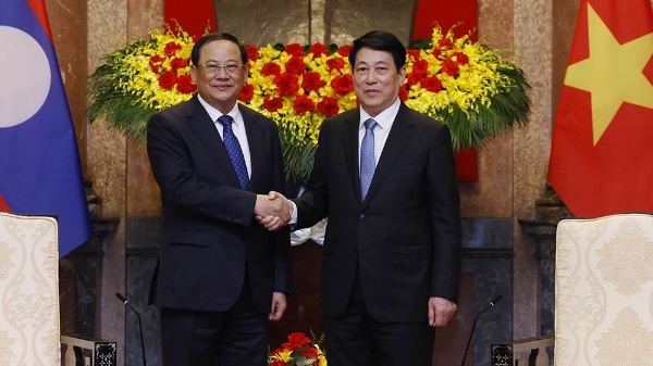 Hình ảnh cho bài viết Chung sức đưa quan hệ đoàn kết đặc biệt Việt - Lào lên tầm cao mới