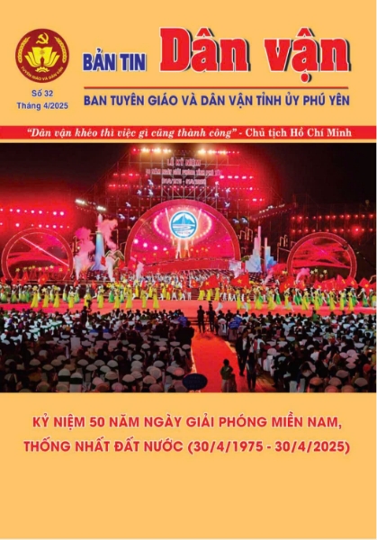 Hình ảnh cho bài viết BẢN TIN DÂN VẬN THÁNG 4/2025