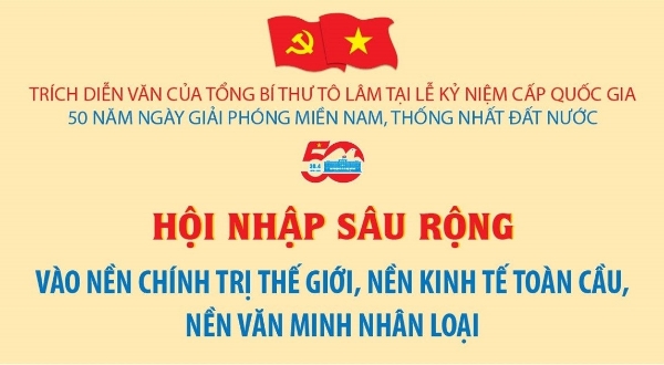 Hình ảnh cho bài viết Hội nhập sâu rộng vào nền chính trị thế giới, nền kinh tế toàn cầu