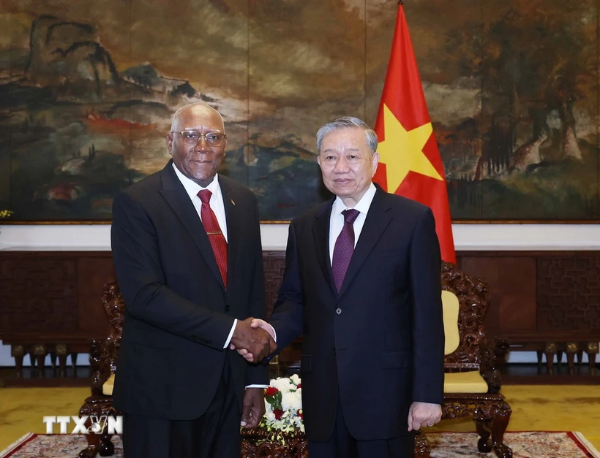 Hình ảnh cho bài viết Tổng Bí thư Tô Lâm hội kiến Ủy viên Bộ Chính trị, Phó Chủ tịch nước Cuba