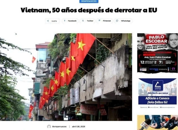 Hình ảnh cho bài viết 50 năm Thống nhất: Thiên sử vàng chống ngoại xâm - Bài học vẹn nguyên giá trị