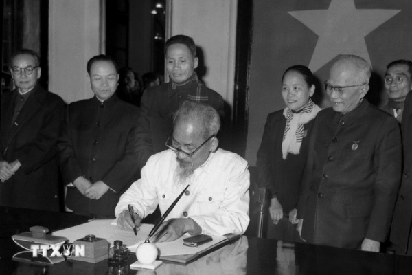 Hình ảnh cho bài viết Việt Nam và 5 bản Hiến pháp gắn với từng giai đoạn phát triển