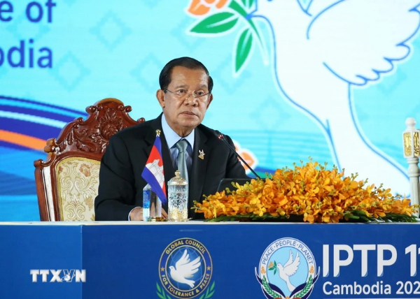 Hình ảnh cho bài viết Chủ tịch Thượng viện Hun Sen khẳng định Việt Nam giúp Campuchia thoát diệt chủng