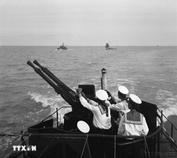 Hình ảnh cho bài viết Chiến thắng trận đầu của Hải quân Nhân dân Việt Nam - Bản hùng ca vang mãi