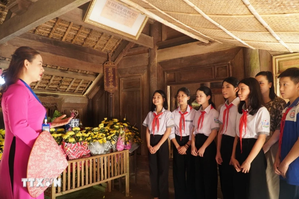 Hình ảnh cho bài viết Khu Di tích Kim Liên phát huy những di sản vô giá về Chủ tịch Hồ Chí Minh