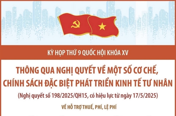 Hiển thị chi tiết cho Quốc hội thông qua Nghị quyết về cơ chế, chính sách phát triển kinh tế tư nhân Hình ảnh cho bài viết Quốc hội thông qua Nghị quyết về cơ chế, chính sách phát triển kinh tế tư nhân