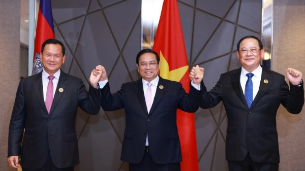 Hình ảnh cho bài viết Việt Nam-Campuchia-Lào đoàn kết gắn bó cùng phát triển