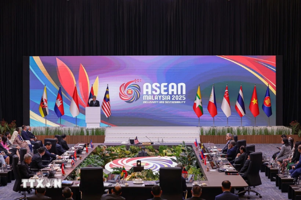 Hình ảnh cho bài viết Xây dựng Cộng đồng ASEAN tiếp tục là "dòng chảy chính" của hợp tác khu vực