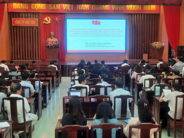 Hiển thị chi tiết cho Hội nghị tập huấn toàn quốc vận hành hệ thống chính trị cấp xã mới Hình ảnh cho bài viết Hội nghị tập huấn toàn quốc vận hành hệ thống chính trị cấp xã mới